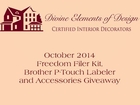 Freedom Filer, Brother Labeler, and Home Office Accessories Giveaway