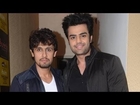 Sonu Nigam & Manish Paul at The Launch of Society Young Achievers Magazines Special Edition