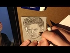 Jensen Ackles as Dean Winchester speed drawing