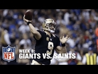 Saints Pull Off Amazing Flea Flicker! Brees to Snead for a Big TD! | Giants vs. Saints | NFL