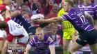Wigan prop Ben Flower sent off for vicious attack on Lance Hohaia