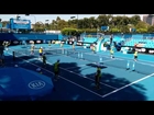 Hot Shots Tennis Display at the Australian Open 2014