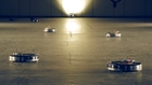 Robotic vacuum cleaners perform a Viennese Waltz at Biennale Interieur 2014