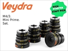 Veydra Mini Primes Micro 4/3 for GH4 and BMPCC