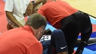 Paul George Seriously Injures Leg  - ESPN