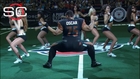 Does this dancer have a future in football?