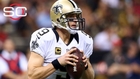 Brees trying to play through bruised rotator cuff