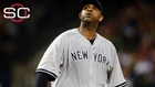 Sabathia off postseason roster after checking into alcohol rehab