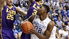 Kentucky wins share of SEC on senior night