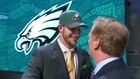 Eagles select QB Wentz with second pick