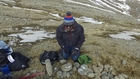 Dr Steve Salisbury on Sandwich Bluff