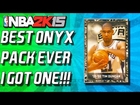 NBA 2K15 MyTeam - GREATEST ONYX PACK EVER! NEW TIM DUNCAN! - Pack Opening!