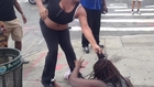 Loud confrontation between two angry females in Upper Manhattan