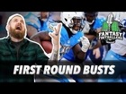 Fantasy Football 2017 - First Round Busts + Saturday Surprises - Ep. #394