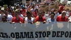 Hundreds protest Obama deportation policies at ICE, White House