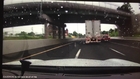 Liveleaker averts collision, New York idiot- not so lucky.  I-95N in Norwalk CT