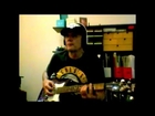 Joe Satriani's Surfing with the Alien played on a cheap Hannah Montana guitar