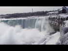 Feb 16, 2015 | Niagara Falls: Deep Freeze (partially frozen) -- Cold Blast in Ontario