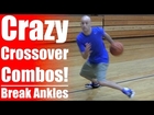 Crazy Basketball Crossovers - REVERSE UTEP Combos! How To Break Ankles | Snake
