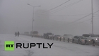 Russia: Temperatures drop to -46 in Yakutia