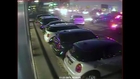 Surveillance Video Shows Violent Crash During Police Chase