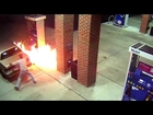 Man sets gas station on fire trying to kill spider