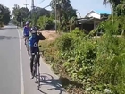 Cycling Sai Thong Reservoir Trip.