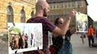 Flash mobs in Budapest one year after migrant fence went up