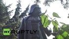 Ukraine: Lenin statue turned into Star Wars' Darth Vader in Odessa