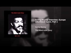 Sunny Murray Interview: Europe 1962/Cecil Taylor, Part 1
