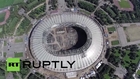 Russia: Drone films the venue of FIFA's World Cup 2018 final