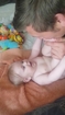 Dad Throws Up While Changing Dirty Diaper