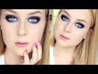 Indigo Blue Smoky Eye Makeup Tutorial | Jennifer Ruuska
