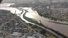 Aerial Footage Shows Flooding Over East Gippsland