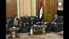Iraq’s defence minister holds talks with Yazidi