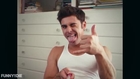 Zac Efron Can't Stop Taking Selfies