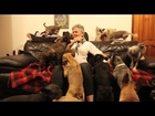 Dog-mad woman lives with staggering 41 dogs in semi-detached home