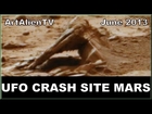 UFO CRASH SITE MARS: Curiosity 198 Anomalies. 