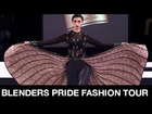 Sexy Models in Black Dresses and Sarees | Blender's Pride Fashion Tour