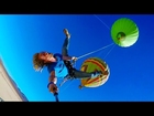 Epic Hot Air Balloon Rope Swing in 4K #incredouble