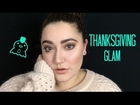 Blue + Brown Duochrome Thanksgiving Makeup ! | Alexis Diana Beauty
