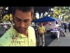 Trump supporter attacked and left bleeding at San Jose Rally