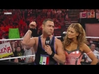 WWE Raw 05/31/10 | Eve Torres & Santino Marella vs Maryse & William Regal