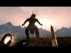 The Elder Scrolls Skyrim - Godzilla VS Mechagodzilla (MOD) HD
