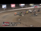 Highlights: World of Outlaws Sprint Cars Las Vegas Motor Speedway March 5th, 2015