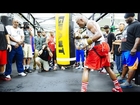 Floyd Mayweather Media Workout | Tuesday, April 14th