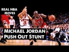 Real NBA Moves: Michael Jordan Push Out Stunt (featuring Zach LaVine)