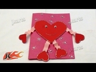 132 How to make valentine's day Greeting Card - Style 4 - JK Arts