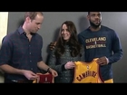 LeBron James Met Prince William And Kate Middleton And Gave Them Cavaliers Shirts