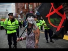 UK PROTESTS - Politicians Talk With Protesters Over Cuts